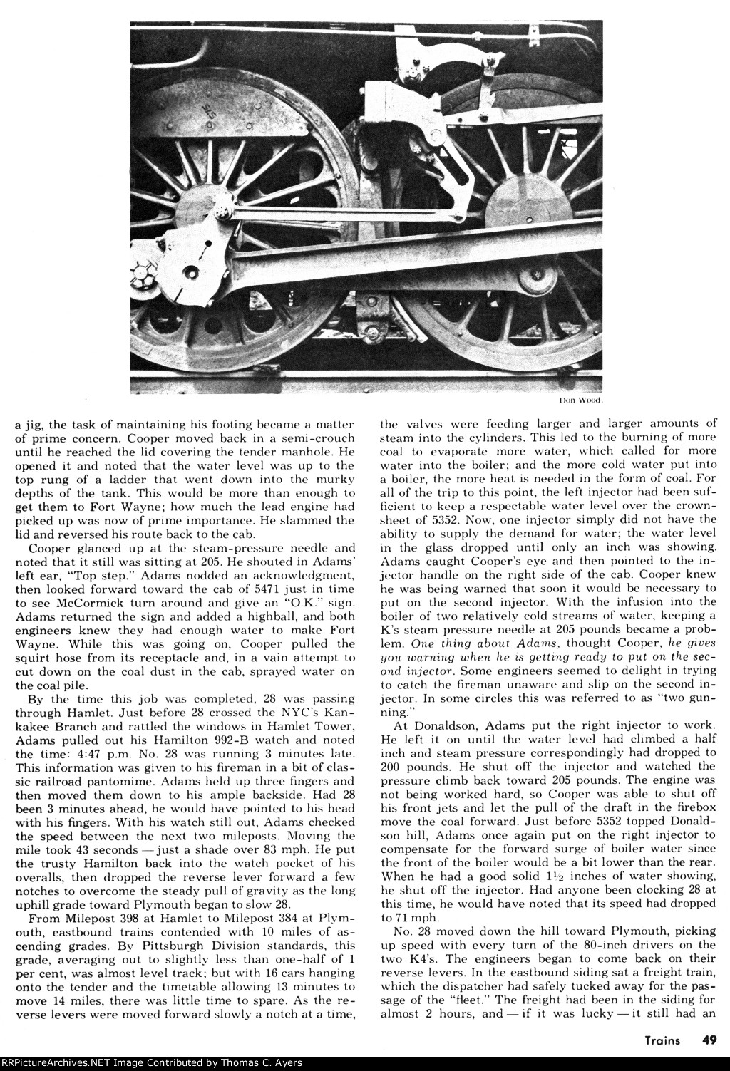 "Second Engine 28," Page 49, 1975